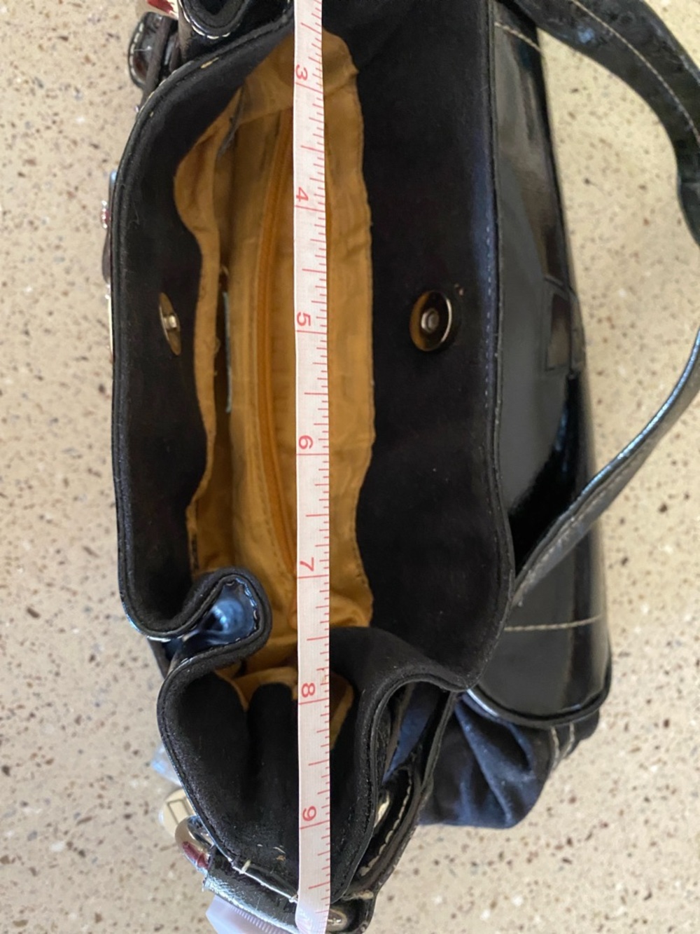 Kathy Van Zeeland Black Shoulder Bag - Picture 13 of 16